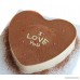 BeneKing 4PC Aluminium Heart Shaped Cake Pan Set with Fixed Bottom- 3 6 8 10 - B077ZVL5Q8